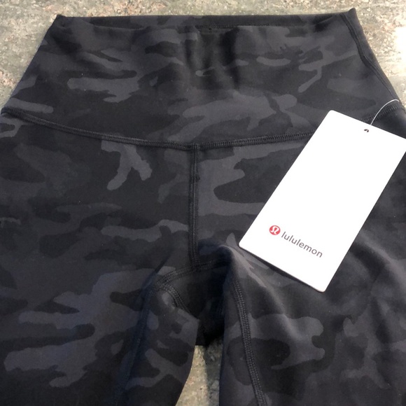Nwt Lululemon Wunder Train Camouflage 